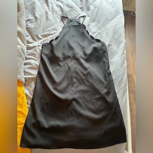 Lulus black halter neck dress!